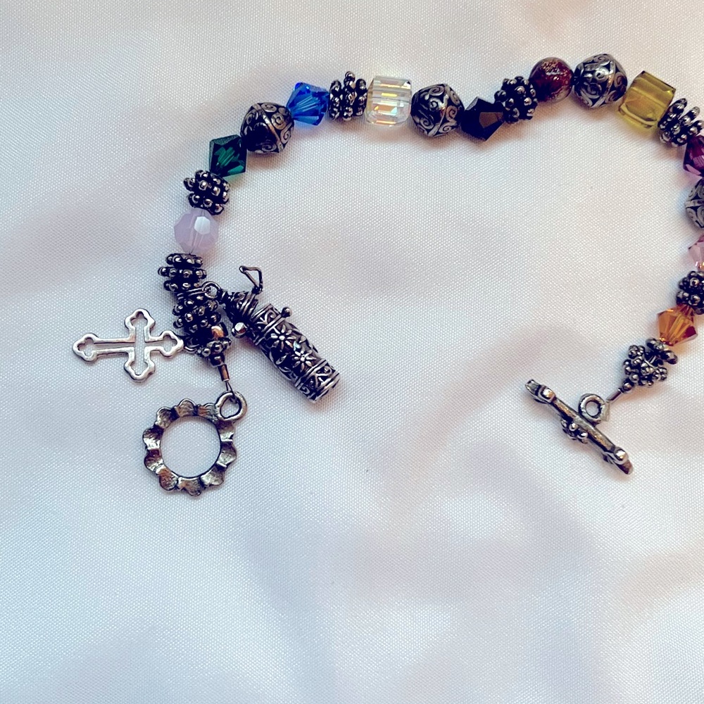 Vintage crystal bracelet